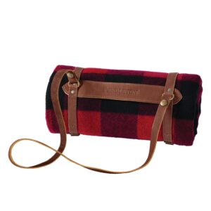 Custom Rob Roy Motor Robe Blanket w/Leather Carrier