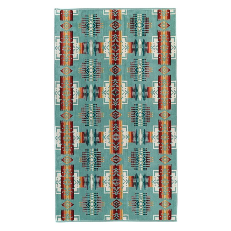 Chief-Joseph-aqua-Spa-Towel-XB233-51128 Custom Chief Joseph aqua Spa Towel