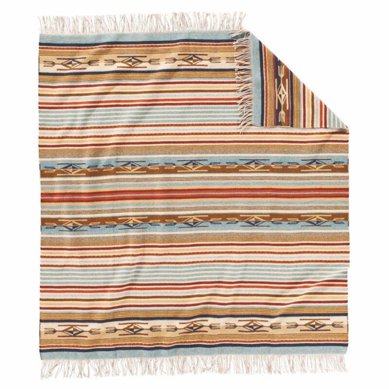 Jacquard-Fringed-Throw-Chimayo-Harvest-ZF646-57384 Custom Jacquard Fringed Throw